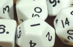 Poly Dice from wickeddice.co.uk